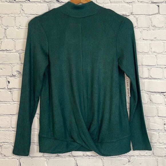 Nine West Twist-Front Sweater - Picture 1 of 7